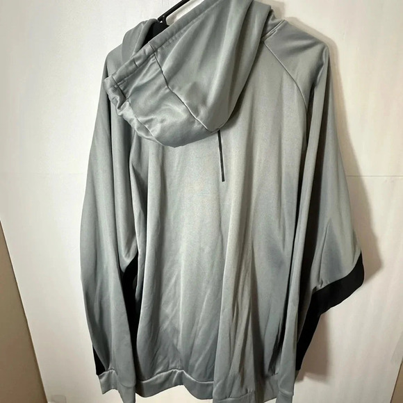 Foundry Men Big & Tall Hoodie 4Xl Grey & Black - Picture 3 of 3